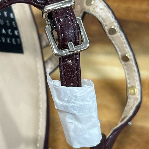 White House Black Market Studded Strappy Block Heel Sandals – Size 9.5M - Picture 8 of 9